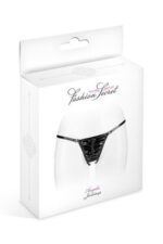 Трусики-стрінги з доступом Fashion Secret ANGELA Black - Зображення 3
