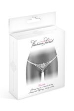 Трусики-стрінги з доступом Fashion Secret DANUTA White - Зображення 3