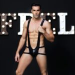 Чоловічий еротичний костюм "Відвертий Фред" One Size Black - Зображення 3