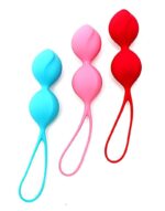 Вагінальні кульки Satisfyer V Balls (3 пари), діаметр 3,4 см, маса 79-114-150г, монолітні - Зображення 2