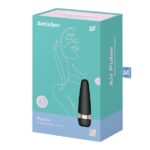 Вакуумний кліторальний стимулятор Satisfyer Pro 3+ Vibration з вібрацією та дуже м'яка яким кінчиком - Зображення 3