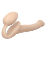 Безремінний страпон Strap-On-Me Flesh S, повністю регульований, діаметр 2,7см - Зображення 2