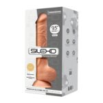 Фалоімітатор SilexD Kevin Flesh (MODEL 1 size 9.5in), двошаровий, силікон + Silexpan, діаметр 4,5 см - Зображення 2