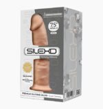 Фалоімітатор SilexD Henry Flesh (MODEL 2 size 7.5in), двошаровий, силікон + Silexpan, діаметр 4,8 см - Зображення 2