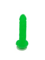 Крафтове мило-член із присоскою Чистий Кайф Green size L, натуральне - Зображення 2