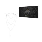 Ланцюжок для спини Bijoux Indiscrets Magnifique Back and Cleavage Chain - Silver, прикраса для тіла - Зображення 4