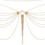 Ланцюжок на трусики або ліф Bijoux Indiscrets MAGNIFIQUE Waist Chain - Gold, прикраса на тіло - Зображення 2