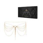 Ланцюжок на трусики або ліф Bijoux Indiscrets MAGNIFIQUE Waist Chain - Gold, прикраса на тіло - Зображення 4