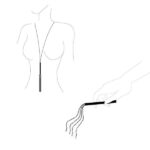 Ланцюжок-батіг на шию Bijoux Indiscrets MAGNIFIQUE Necklace Whip - Gold, прикраса для тіла - Зображення 5