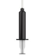Фалоімітатор, що кінчає Strap-On-Me Dildo Cum Black, діаметр 3,6 см, силікон, насадка для страпону - Зображення 5