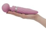 Вібромасажер 2в1 PILLOW TALK - Sultry Pink, класичний масажер і вібратор з ротацією, підігрів - Зображення 8