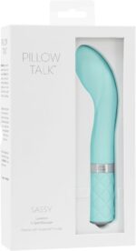 Розкішний вібратор Pillow Talk - Sassy Teal з кристалом Сваровські для точки G, подарункова упаковка - Зображення 7