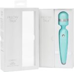 Розкішний вібромасажер PILLOW TALK - Cheeky Teal з кристалом Swarovsky, плавне підвищення потужності - Зображення 4