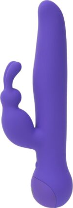 Вібратор-кролик з сенсорним управлінням і ротацією Touch by SWAN - Duo Purple, глибока вібрація - Зображення 11
