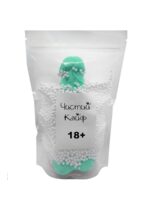 Крафтове мило-член із присоскою Чистый Кайф Turquoise size XL, натуральне - Зображення 4