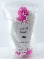 Крафтове мило-член із присоскою Чистый Кайф Violet size XL, натуральне - Зображення 2