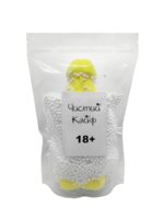 Крафтове мило-член із присоскою Чистый Кайф Yellow size XL, натуральне - Зображення 4