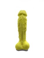 Крафтове мило-член із присоскою Чистый Кайф Yellow size XL, натуральне - Зображення 2