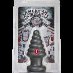 Анальна пробка для фістингу Doc Johnson American Bombshell Destroyer Gun Metal, діаметр 10,7 см - Зображення 2