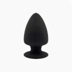 Анальна пробка SilexD (Model 1 size S) двошарова, силікон + Silexpan, діаметр 5 см