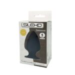 Анальна пробка SilexD (Model 1 size S) двошарова, силікон + Silexpan, діаметр 5 см - Зображення 2