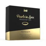 Набір для перлинного масажу Intt Pearls in Love: намисто та силіконовий масажний гель - Зображення 3