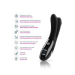 Вібратор подвійний з електростимуляцією Mystim Tingling Aparte eStim Black, міостімулятор - Зображення 3