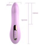 Вакуумний вібратор 3-в-1 Leten Sucking Vibrator (вакуум, вібрація, масажні рухи язичка) - Зображення 2