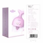 Вібростимулятор для клітора і сосків Leten Kissing Fish з вакуумом і віброязичком, 10 режимів роботи - Зображення 5