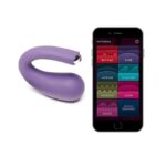 Преміум віброяйце зі стимуляцією клітора Je Joue - DUA Purple, керування зі смартфона, 2 мотори - Зображення 2