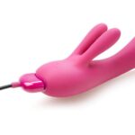 Вібратор-кролик Je Joue - Fifi Fuchsia з трьома моторами, глибока вібрація - Зображення 4