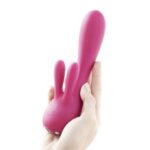Вібратор-кролик Je Joue - Fifi Fuchsia з трьома моторами, глибока вібрація - Зображення 5