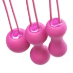 Набір вагінальних кульок Je Joue - Ami Fuchsia, діаметр 3,8-3,3-2,7см, вага 54-71-100гр - Зображення 2