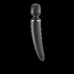Вібромасажер Satisfyer Wand-er Woman (Black/Gold), водонепроникний, потужний, розмір XXL - Зображення 3
