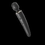 Вібромасажер Satisfyer Wand-er Woman (Black/Gold), водонепроникний, потужний, розмір XXL - Зображення 2