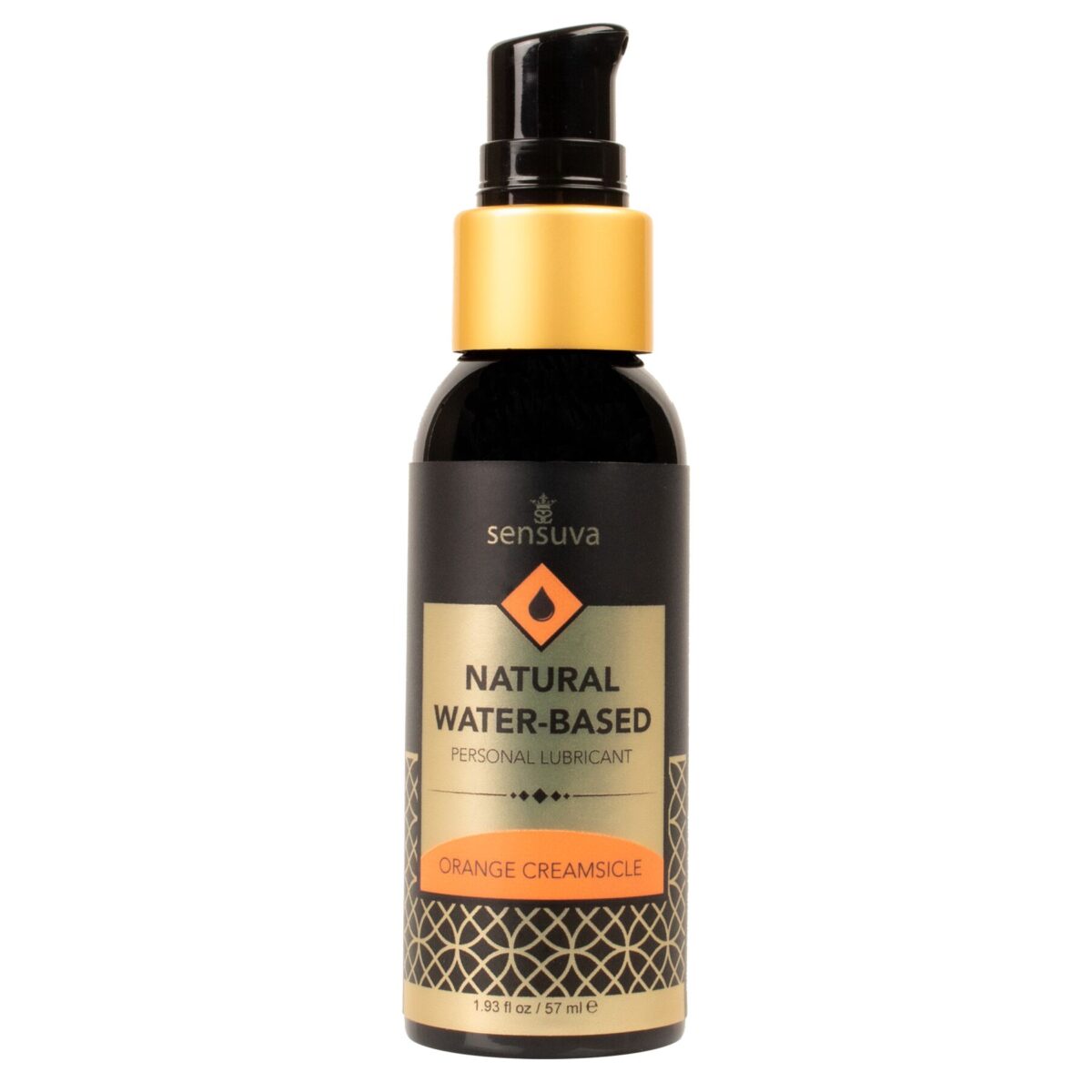 Змазка на водній основі Sensuva Natural WaterBased Orange Creamsicle 57 мл без гліцерину і парабенів - Зображення 1