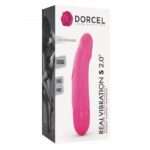 Вібратор Dorcel Real Vibration S Magenta 2.0, діаметр 3,7см, перезаряджається, для точки G - Зображення 4