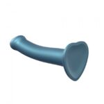 Насадка для страпону Strap-On-Me Mono Density Dildo M Blue, діам. 3,3 см, одношаровий силікон, гнучк - Зображення 2