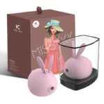 Вакуумний стимулятор з вібрацією KISTOY Miss KK Pink - Зображення 5