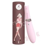 Вакуумний стимулятор з вібрацією KISTOY Miss CC Pink, можна використовувати як вібратор, діам. 3,6см - Зображення 6