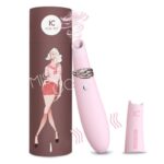 Вакуумний стимулятор з вібрацією KISTOY Miss CC Pink, можна використовувати як вібратор, діам. 3,6см - Зображення 7