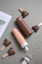 Вібратор KISTOY Mr.Ted, реалістичний вібратор під виглядом морозива, діаметр 4,3 см - Зображення 10