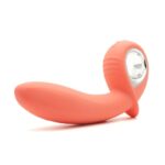 Анальний вібратор KISTOY Klein Orange з кінчиком, що надувається, unisex, діаметр 35-50мм - Зображення 3
