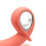 Анальний вібратор KISTOY Klein Orange з кінчиком, що надувається, unisex, діаметр 35-50мм - Зображення 8