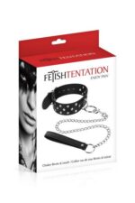 Нашийник з повідцем Fetish Tentation Rivets and Leash - Зображення 2