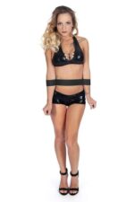 Фіксатор для талії і рук Fetish Tentation Waist and Wrist Straps з маскою на очі - Зображення 2