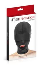 Капюшон для БДСМ з відкритим ротом Fetish Tentation Open Mouth Hood - Зображення 2
