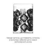 Мастурбатор Tenga Crysta Block, унікальний рельєф, стимулювальні щільні блоки, прозорий матеріал - Зображення 3