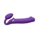 Безремінний страпон з вібрацією Strap-On-Me Vibrating Violet XL, діам. 4,7см, пульт ДК, регульований - Зображення 6