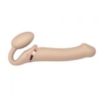 Безремінний страпон з вібрацією Strap-On-Me Vibrating Flesh L, діаметр 3,7 см, пульт ДК, регульовани - Зображення 6